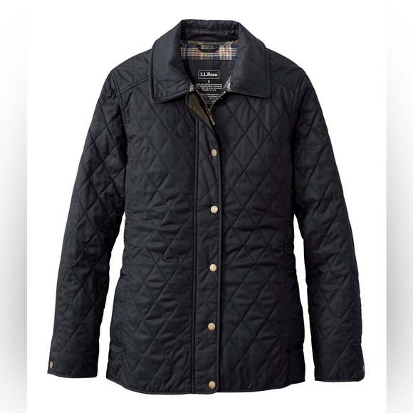 L.L. Bean Quilted Riding Jacket - Picture 5 of 5